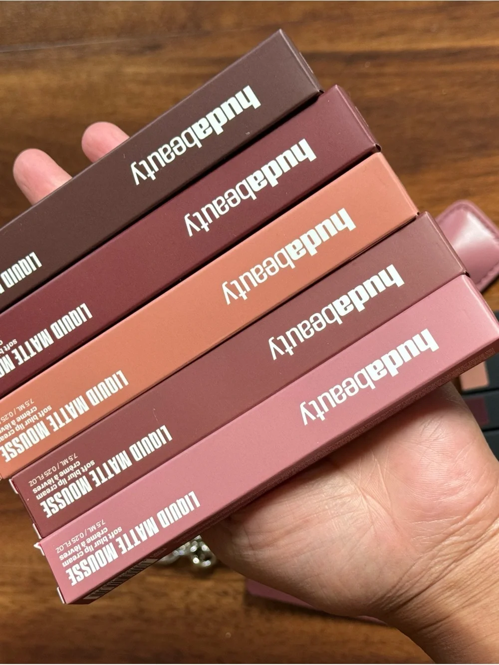 HUDA BEAUTY LIPPIES BUNDLE • all new uncapped for photos only
